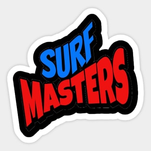 Surf Masters , Hello Summer Vintage Funny Surfer Riding Surf Surfing Lover Gifts Sticker